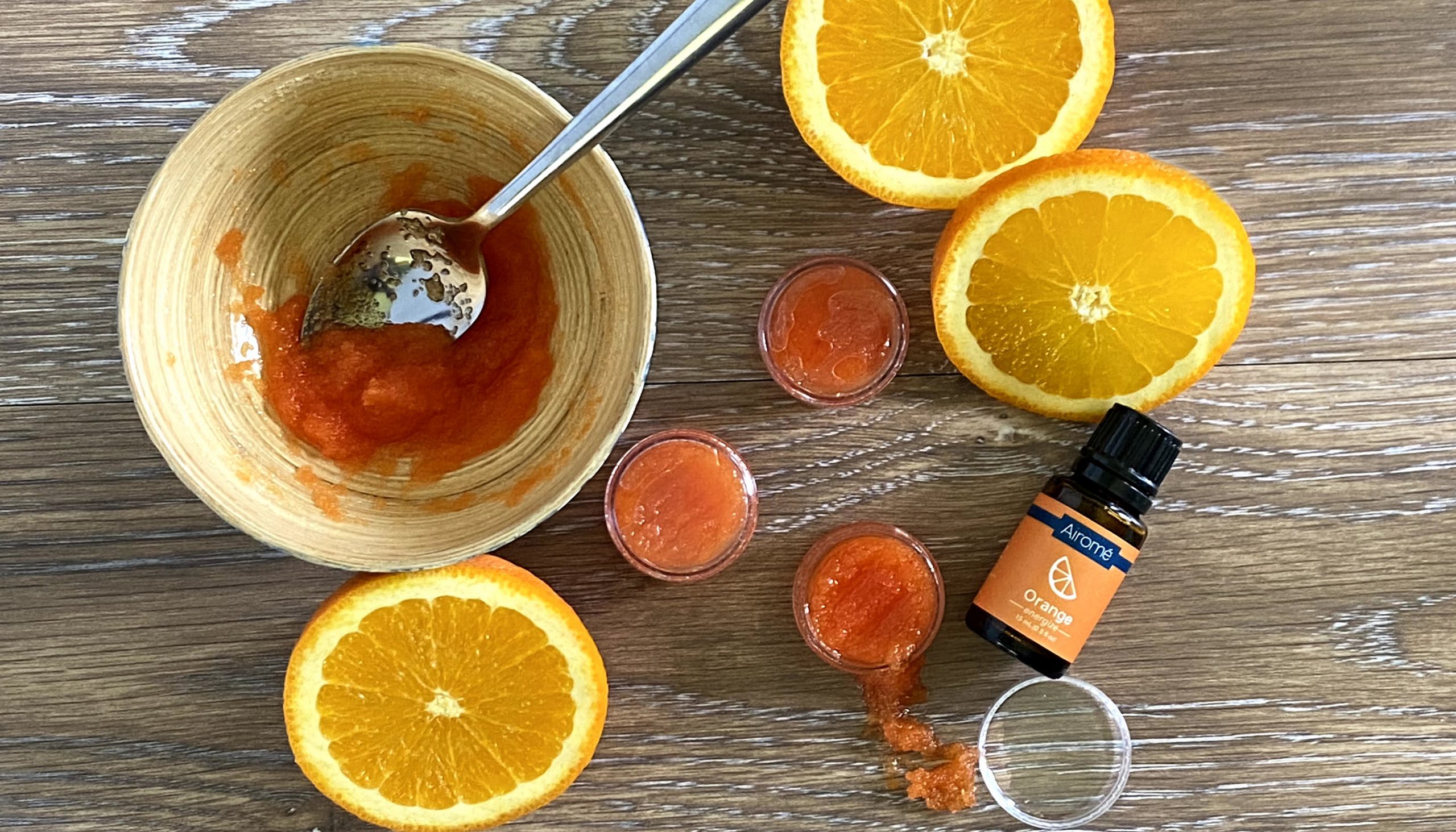 DIY Creamsicle Lip Scrub - Airome