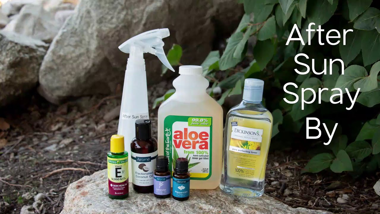 AFTER-SUN SPRAY WITH ESSENTIAL OILS