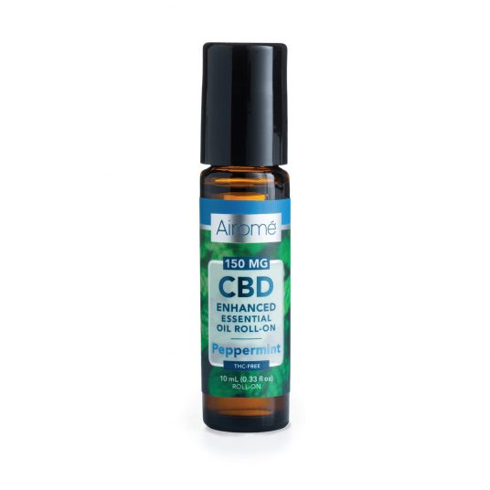 Peppermint CBD Enhanced Essential Oil Roll-On