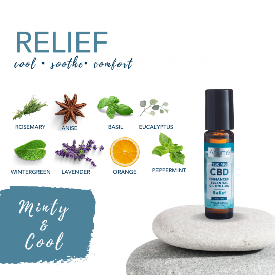 Relief CBD Enhanced Essential Oil Roll-On