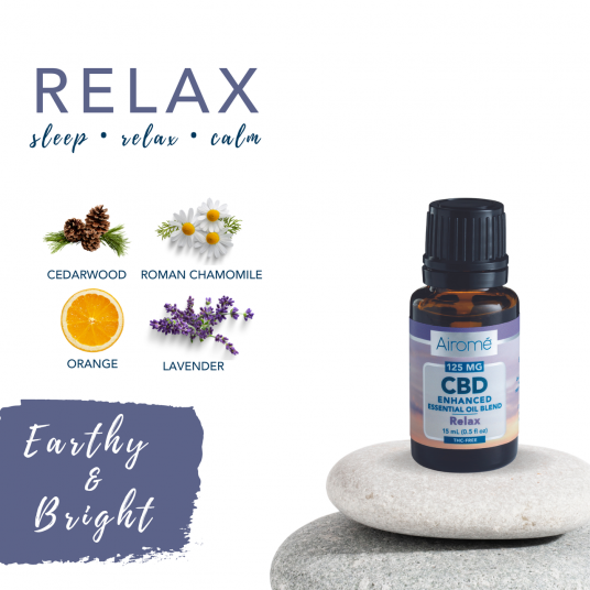 Relax CBD Enhanced Essential Oil