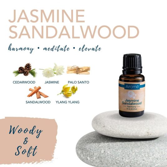 Jasmine Sandalwood Essential Oil Blend - Airome
