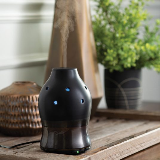 Black Dipped Medium Ultra Sonic Diffuser