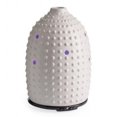 Gray Hobnail Medium Ultra Sonic Diffuser