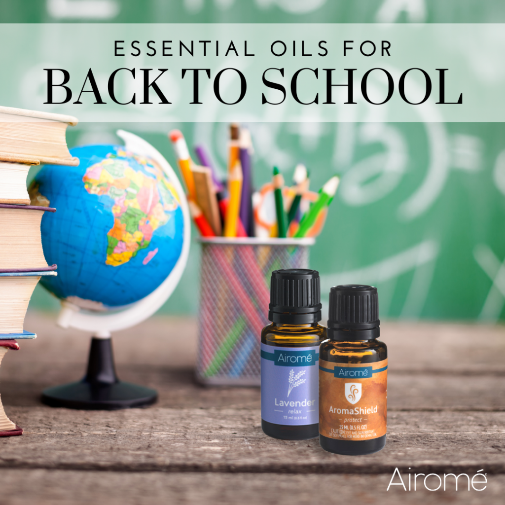 Essential Oils for Back to School. 