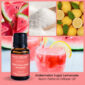 WATERMELON SUGAR LEMONADE FRAGRANCE: Tart lemonade infused with juicy watermelon and fresh spearmint. TOP NOTES: Citrus, Lemon, Grapefruit MID NOTES: Pomelo, Melon, Fruit BASE NOTES: Melon, Mint, Herbal