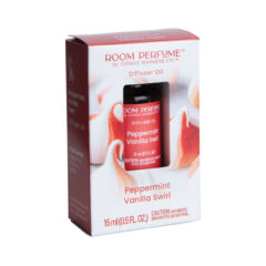 PEPPERMINT VANILLA SWIRL: Melt the winter blues away with this cool and crisp fragrance oil. Sparkling peppermint swirls mingle with creamy, sweet vanilla reminding you of winter's finest treats. This is a delightful fragrance oil that is sure to put you in the mood for the holidays. TOP NOTES: Mint, Citrus MID NOTES: Berry, Peppermint BASE NOTES: Vanilla, White Musk