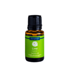 Lime essential oil has a vibrant and sweet aroma. Diffuse this bright and fresh oil for a boost of energy.