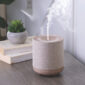 DESIGN: With its effortless neutral design, the Natural Linen Ultrasonic Diffuser makes an elegant addition to any contemporary home. Enjoy the aromatic advantages of essential oils with a diffuser that perfectly matches your minimalist style and decor. Wrapped in real, high quality linen, this diffuser provides a luxury look and feel that compliments any surrounding decor.
USE: 120 mL capacity allows for 4-8 hours of runtime. It has 2 mist modes, continuous or intermittent. Diffuses through a side, directional slot so you can point it towards your face or any direction you want the mist directed.
INCLUDES: BPA-Free Plastic sleeve, Plastic base, 5 ft cord, Water vessel. Overall Dims: 4.4