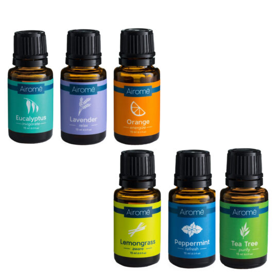 EUCALYPTUS: Eucalyptus globulus leaf oil LAVENDER:Lavandula angustifolia (lavender) oil, LEMONGRASS: Cymbopogon schoenanthus (lemongrass) oil ORANGE: Citrus aurantium dulcis (orange) peel oil PEPPERMINT: Mentha piperita (peppermint) oil, TEA TREE: Melaleuca alternifolia (tea tree) leaf oil