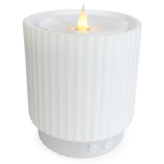 White Candle Medium Ultra Sonic Diffuser